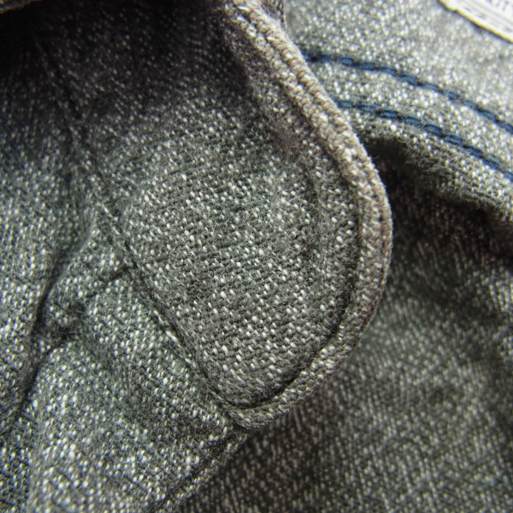 Buzz Rickson's バズリクソンズ M23003 MOCK TWIST CHAMBRAY WORK SHIRT モックツイスト 杢シャンブレー 長袖シャツ グレー系 16-16.5【中古】