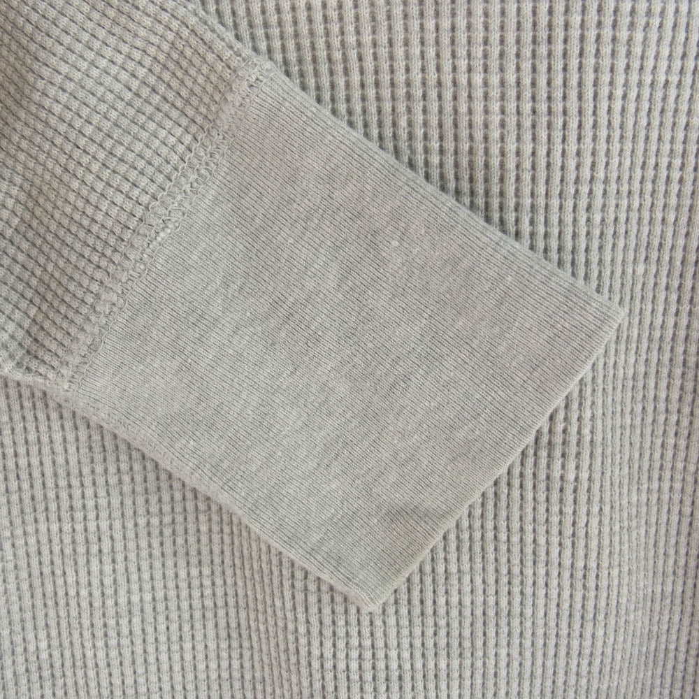 The REAL McCOY'S ザリアルマッコイズ サーマル ロング スリーブシャツ 長袖 カットソー グレー系 L 42-44【中古】