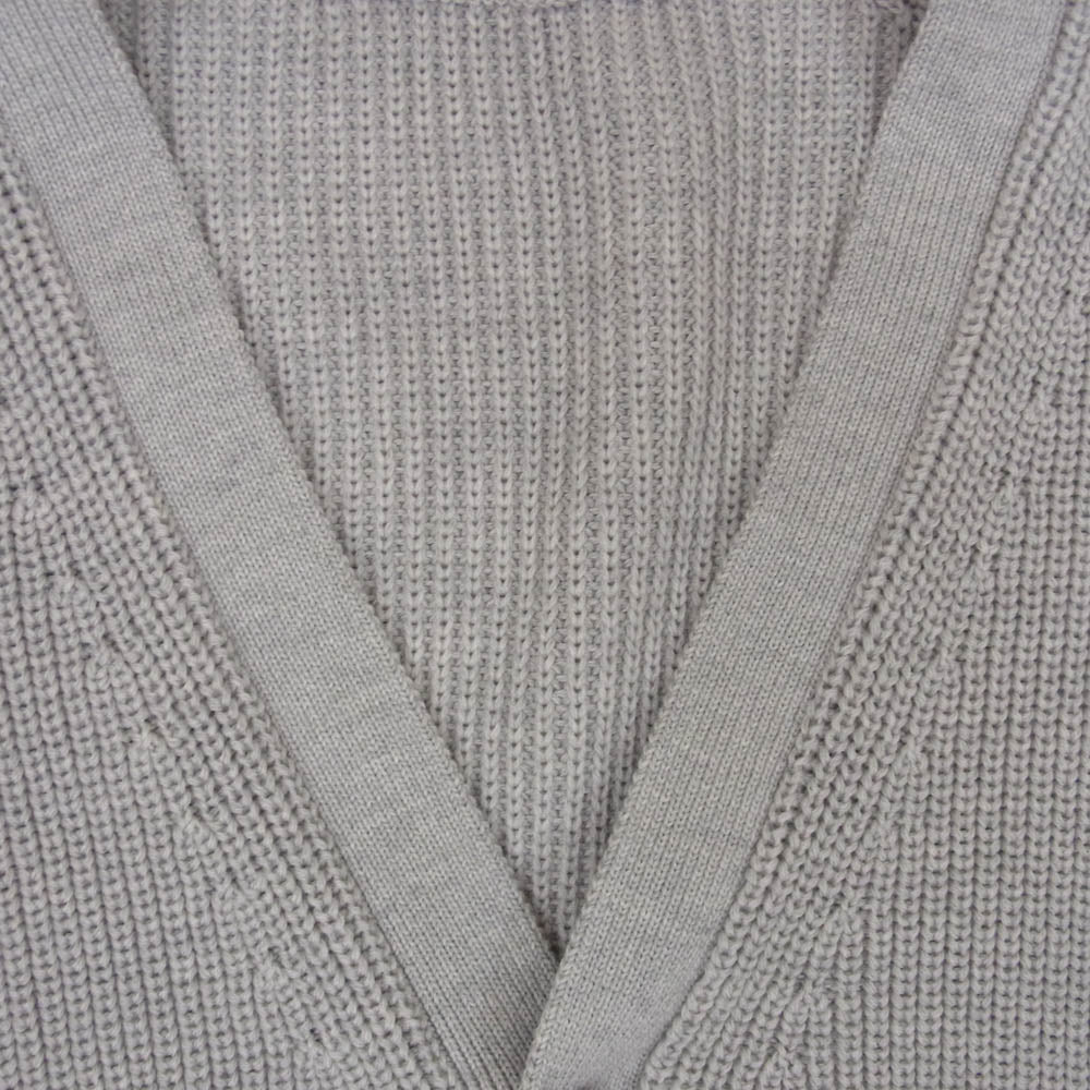 SOPHNET. ソフネット 22AW SOPH-222057 CARDIGAN ウール カーディガン グレー系 L【中古】