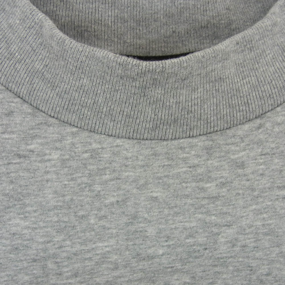 F.C.R.B. エフシーアールビー 24SS FCRB-240041 TECH SWEAT S/S TEAMCREWNECK BAGGY TOP テックス ウェット バギー トップ 半袖 グレー系 L【中古】