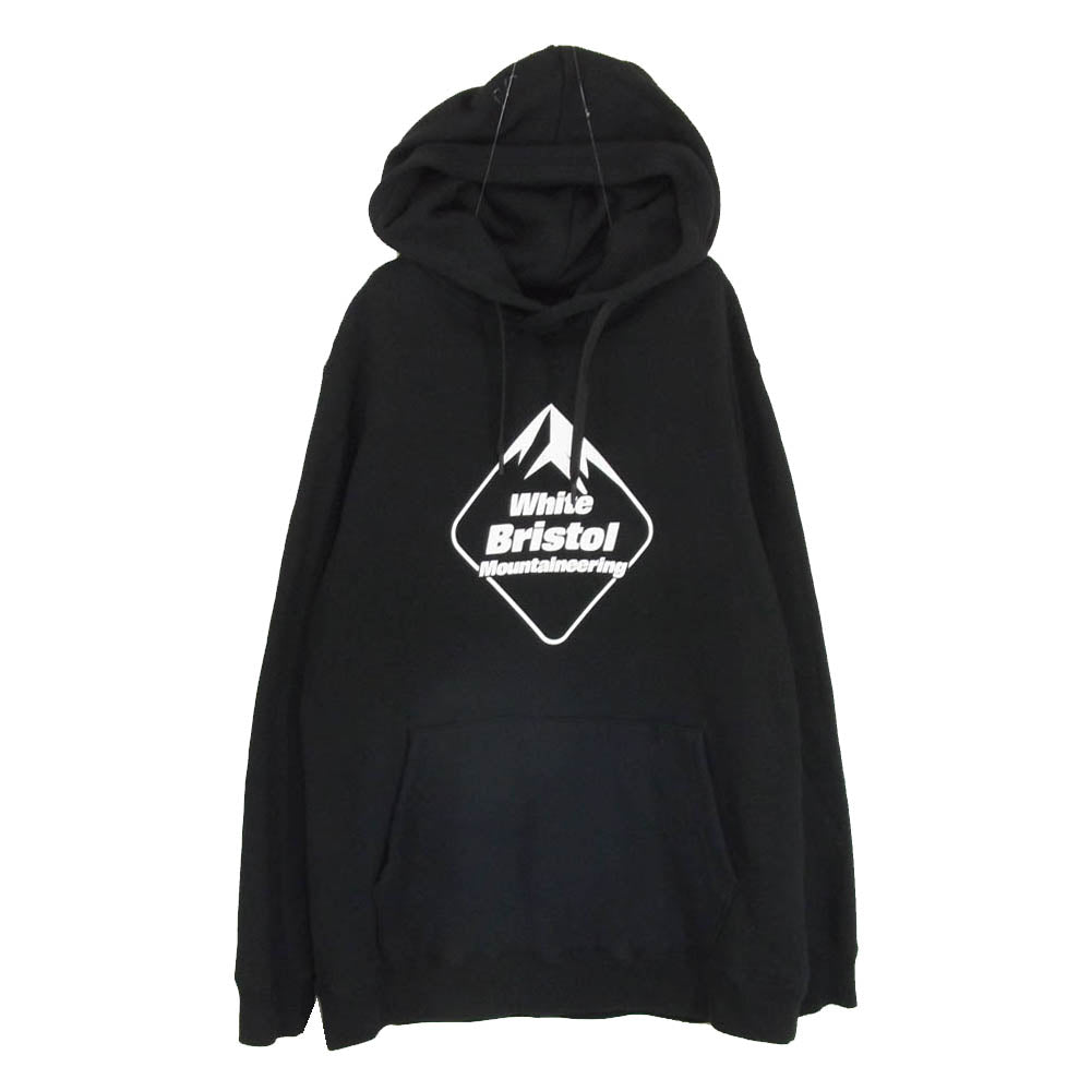 F.C.R.B. エフシーアールビー 22AW WM2273529 × White Mountaineering ホワイトマウンテニアリング プリント スウェット パーカー ブラック系 3【中古】