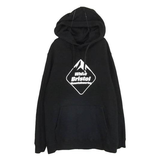 F.C.R.B. エフシーアールビー 22AW WM2273529 × White Mountaineering ホワイトマウンテニアリング プリント スウェット パーカー ブラック系 3【中古】