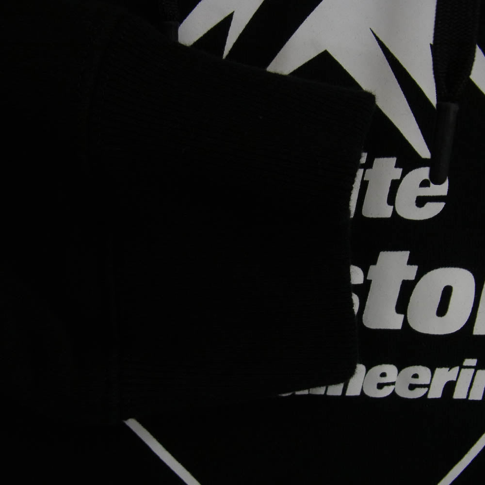 F.C.R.B. エフシーアールビー 22AW WM2273529 × White Mountaineering ホワイトマウンテニアリング プリント スウェット パーカー ブラック系 3【中古】