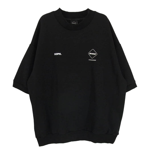 F.C.R.B. エフシーアールビー 24SS FCRB-240041 TECH SWEAT S/S TEAMCREWNECK BAGGY TOP テックス ウェット バギー トップ 半袖 ブラック系 L【中古】