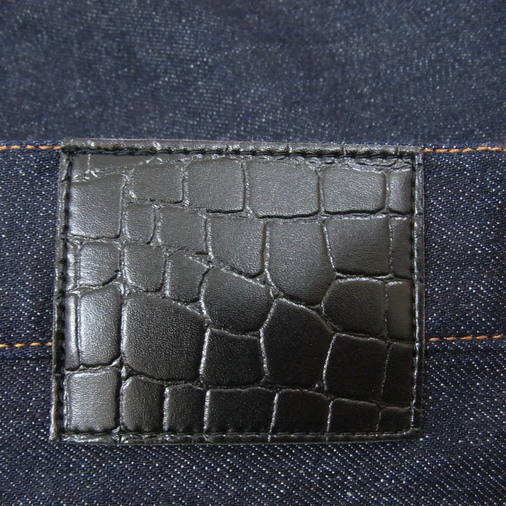 uniform experiment ユニフォームエクスペリメント 23AW UE-232005 RIGID DENIM TAPERED PANTS セルビッジ リジッド デニム パンツ インディゴブルー系 2【美品】【中古】