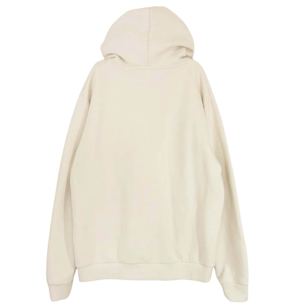 F.C.R.B. エフシーアールビー 23SS FCRB-230030 TECH SWEAT TRAINING HOODIE テック スウェット トレーニング フーディ スウェットパーカー クリーム オフホワイト系 L【中古】