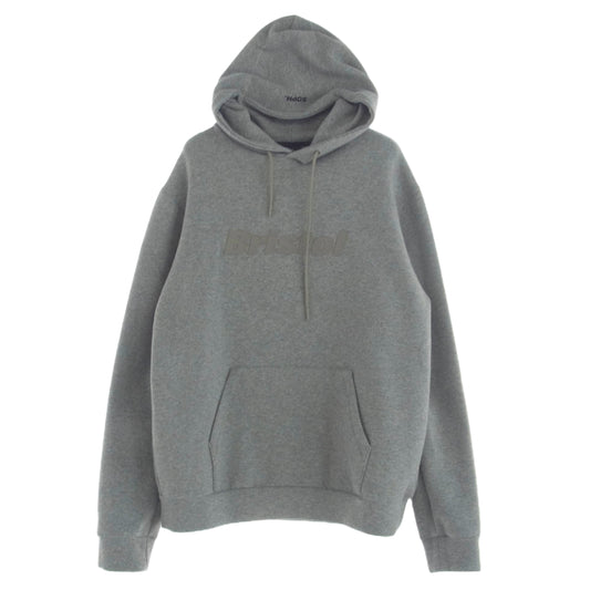 F.C.R.B. エフシーアールビー 23SS FCRB-230030 TECH SWEAT TRAINING HOODIE テック スウェット トレーニング フーディ スウェットパーカー グレー系 L【中古】