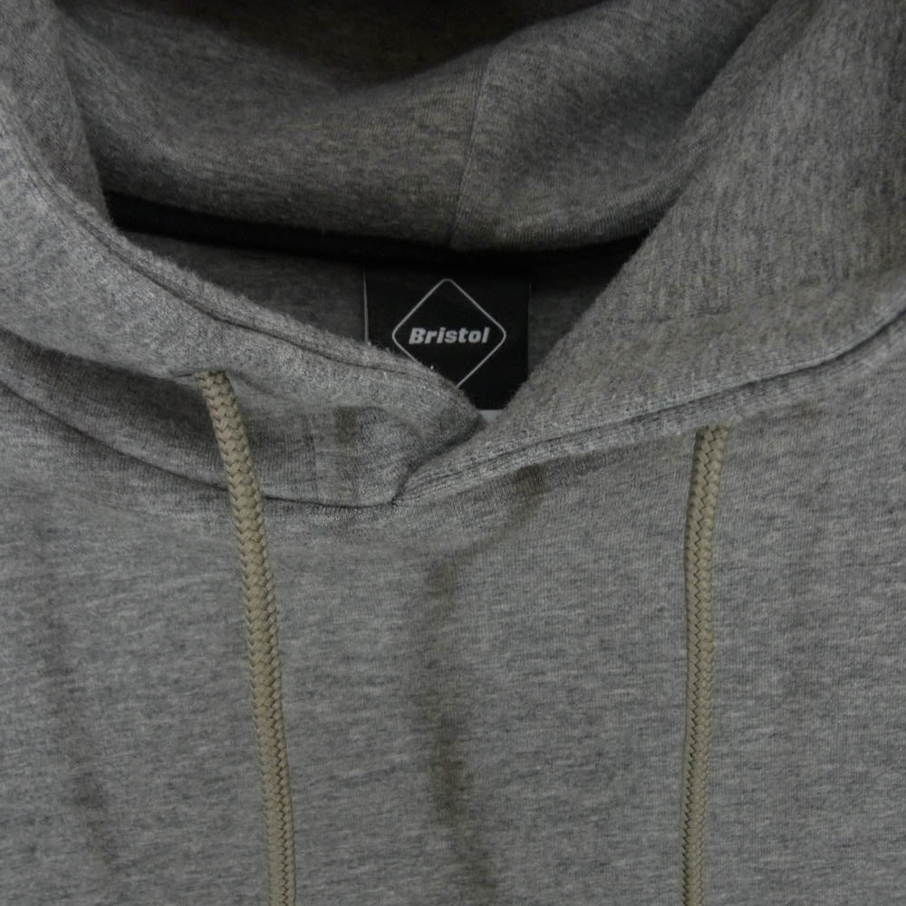 F.C.R.B. エフシーアールビー 23SS FCRB-230030 TECH SWEAT TRAINING HOODIE テック スウェット トレーニング フーディ スウェットパーカー グレー系 L【中古】