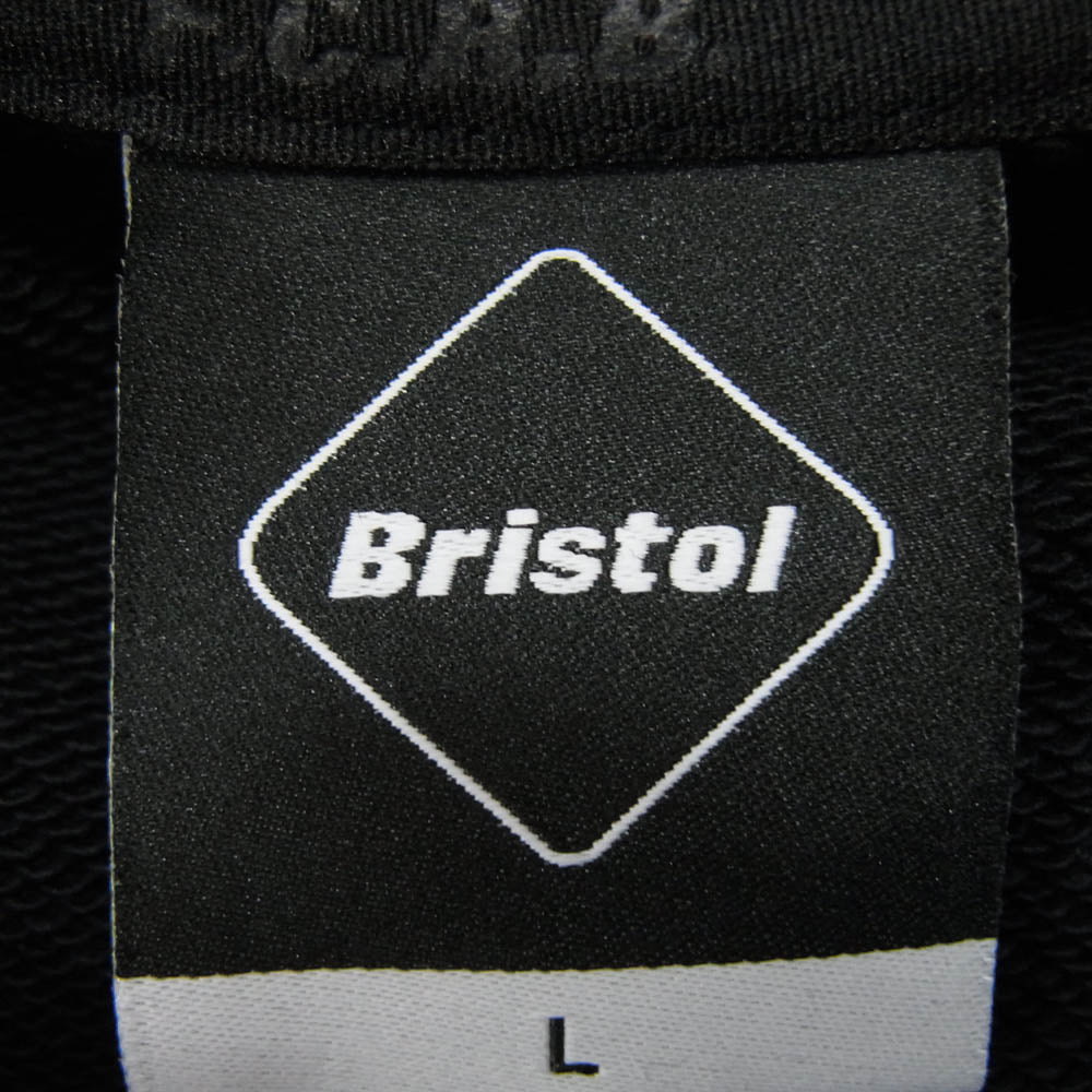 F.C.R.B. エフシーアールビー 24SS FCRB-240078 HOOD LOGO TEAM SWEAT HOODIE Bristolフードロゴ 刺繍 スウェット パーカー ブラック系 L【中古】