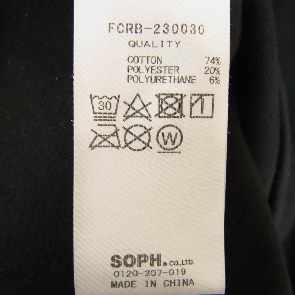 F.C.R.B. エフシーアールビー 23SS FCRB-230030 TECH SWEAT TRAINING HOODIE テック スウェット トレーニング フーディ スウェットパーカー ブラック系 L【中古】