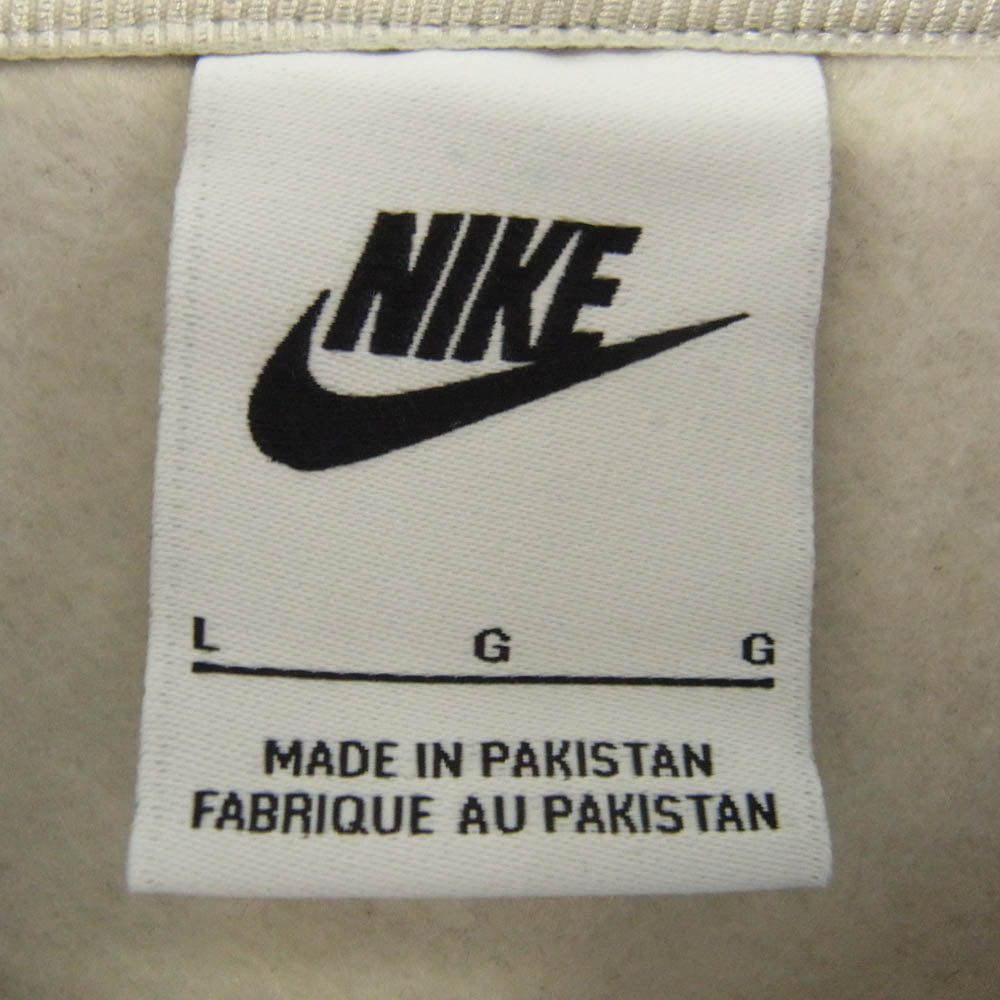 NIKE ナイキ 23AW FJ9181-050 × STUSSY FLEECE Full Zip HOODIE GREY HEATHER フリース ジップ スウェット フーディー パーカー グレー L グレー系 L【中古】