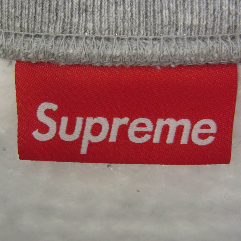 Supreme シュプリーム 24SS Small Box Raglan Crewneck スモールボックスロゴスウェット グレー M グレー系 M【美品】【中古】