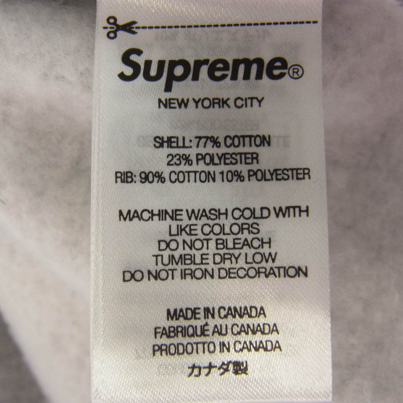 Supreme シュプリーム 24SS Small Box Raglan Crewneck スモールボックスロゴスウェット グレー M グレー系 M【美品】【中古】