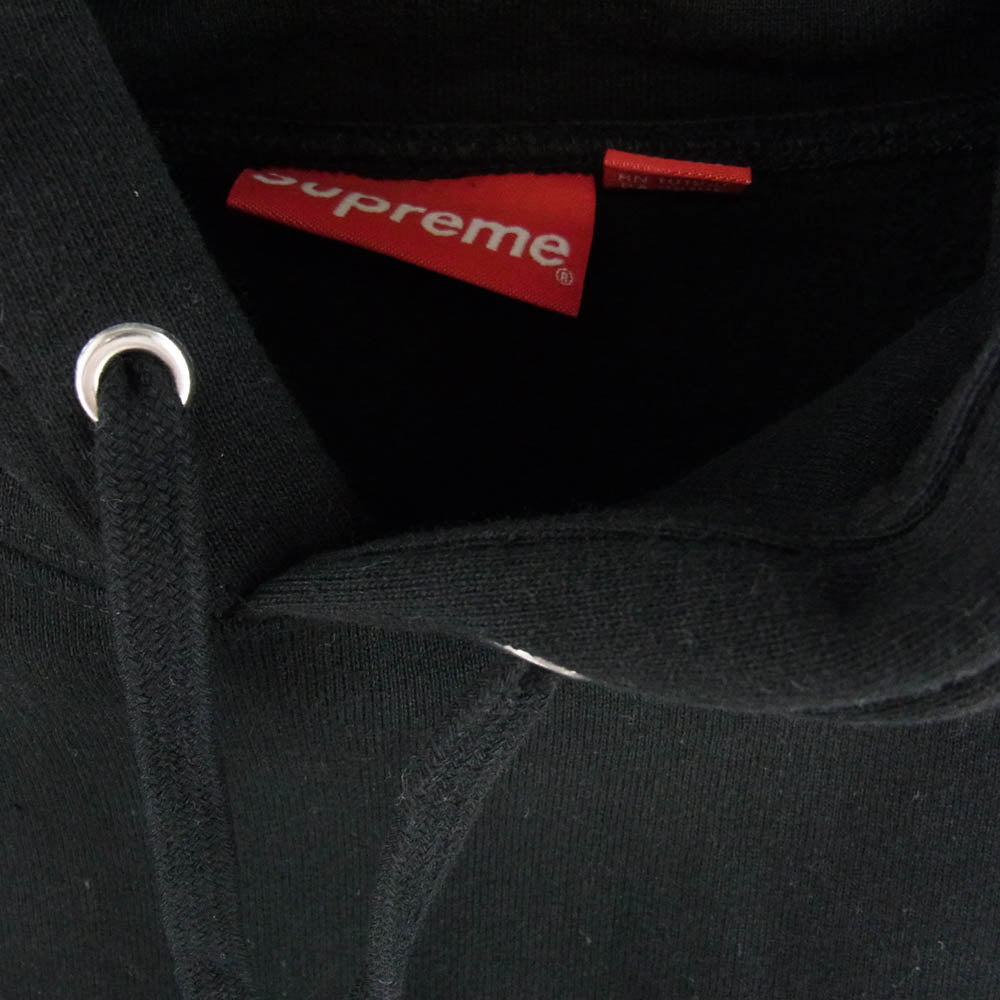 Supreme シュプリーム 23AW Worldwide Hooded Sweatshirt Black ワールドワイド フーディー スウェット シャツ ブラック L ブラック系 L【中古】