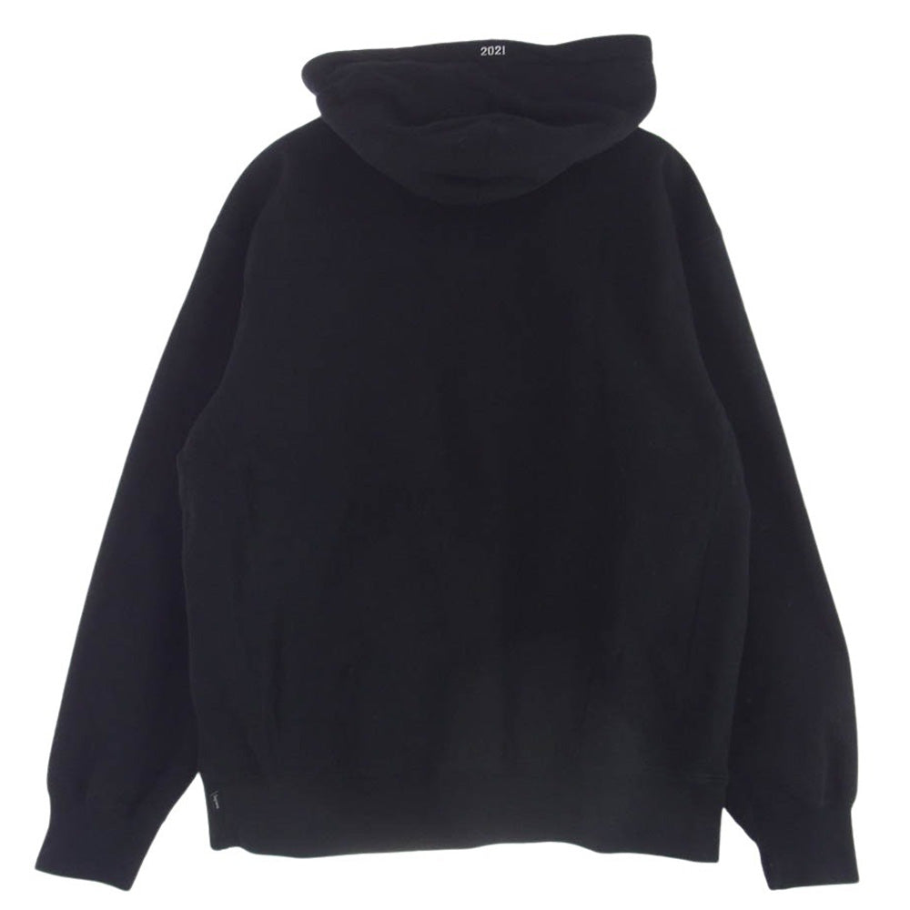 Supreme シュプリーム 21AW Box Logo Hooded Sweatshirt ボックスロゴ プルオーバー スウェット パーカー ブラック M ブラック系 M【中古】