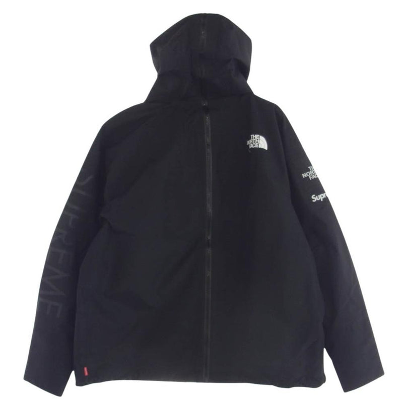 Supreme シュプリーム × THE NORTH FACE ノースフェイス 24SS NP02401I Split Taped Seam Shell Jacket スプリット テープドシーム シェル ジャケット ブラック M ブラック系 L【中古】