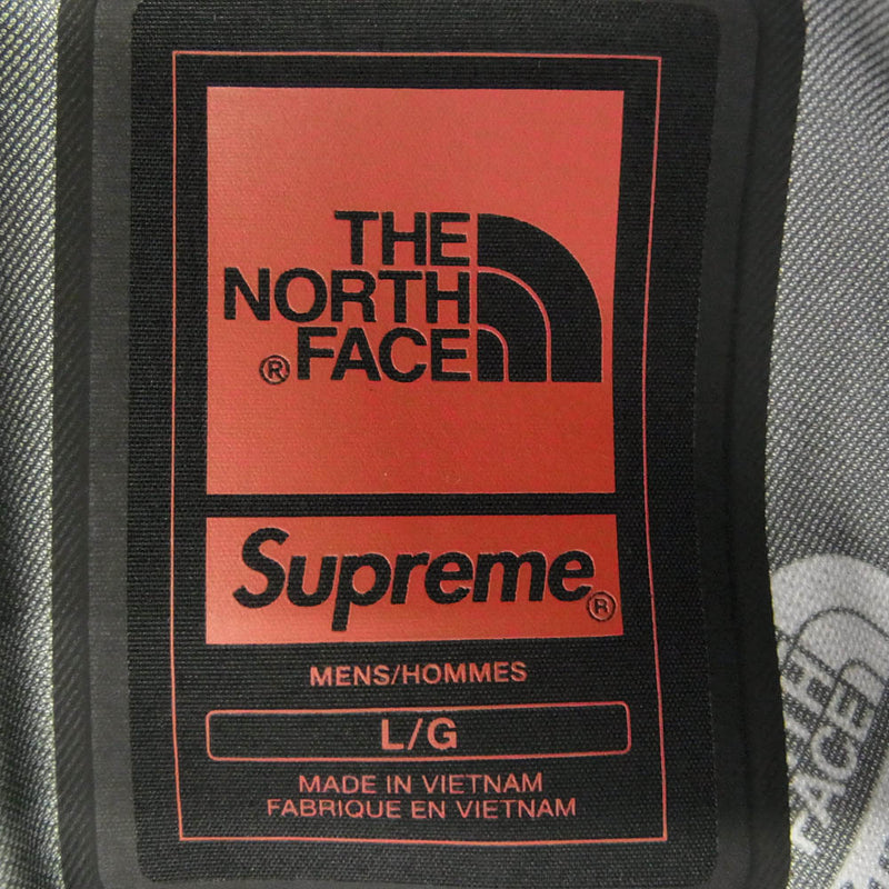 Supreme シュプリーム × THE NORTH FACE ノースフェイス 24SS NP02401I Split Taped Seam Shell Jacket スプリット テープドシーム シェル ジャケット ブラック M ブラック系 L【中古】