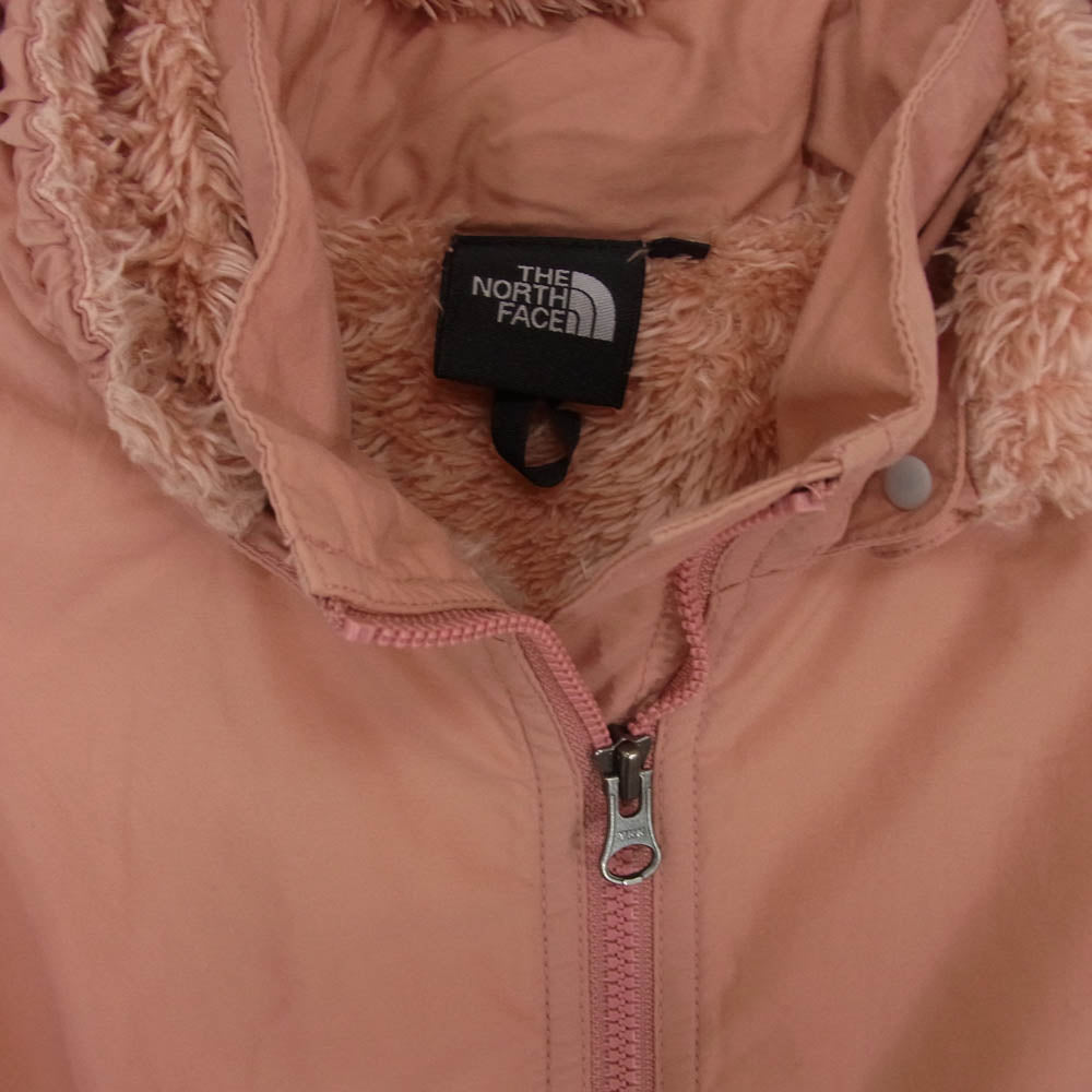 THE NORTH FACE ノースフェイス NPJ72036 Compact Nomad Jacket コンパクト ノマド ジャケット 裏フリースジャケット キッズ 140 ピンク系【中古】