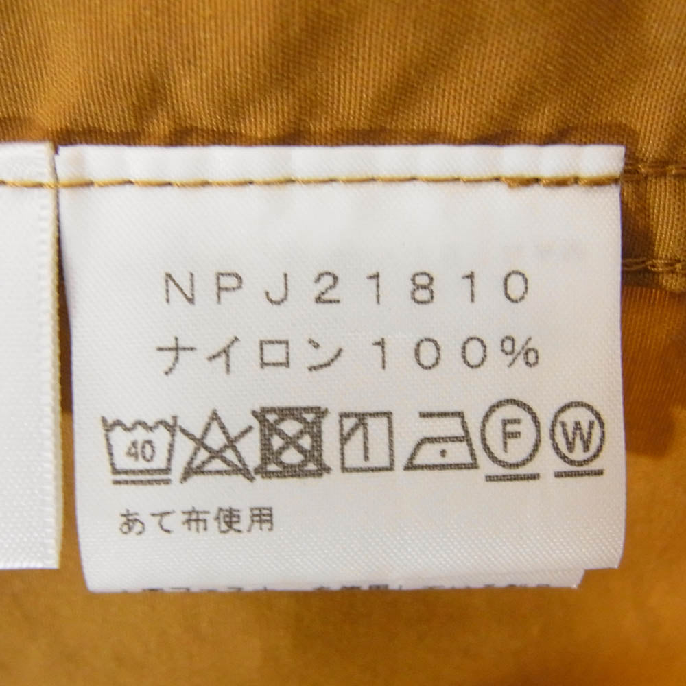 THE NORTH FACE ノースフェイス NPJ21810 Compact Jacket コンパクト ジャケット ウィンドブレーカー ウインドブレーカー キッズ 140 ブラウン系【中古】