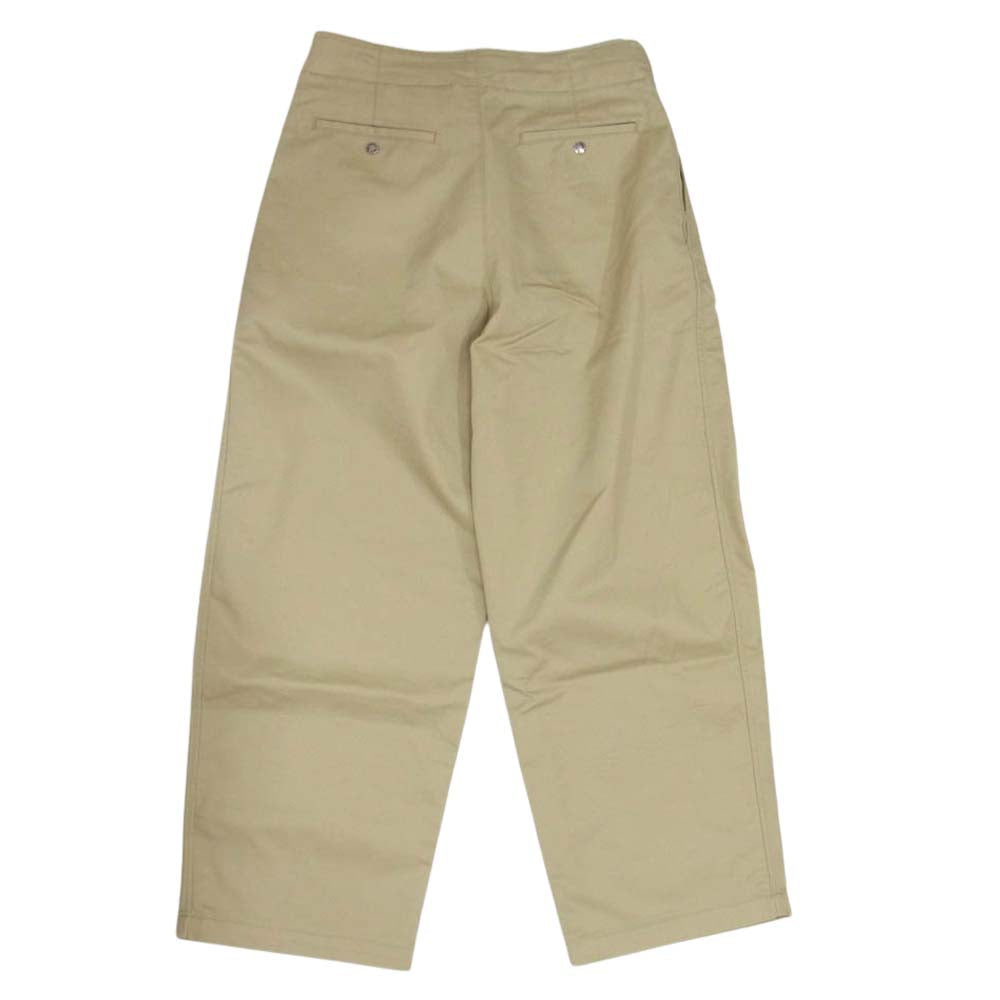 THE NORTH FACE ノースフェイス NTW5253N PURPLE LABEL Stretch Twill Tuck Pants パープルレーベル ストレッチ ツイル タックパンツ ベージュ系 WM【中古】