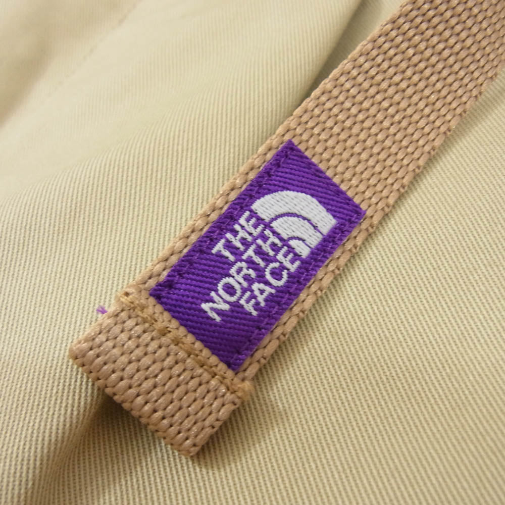 THE NORTH FACE ノースフェイス NTW5253N PURPLE LABEL Stretch Twill Tuck Pants パープルレーベル ストレッチ ツイル タックパンツ ベージュ系 WM【中古】