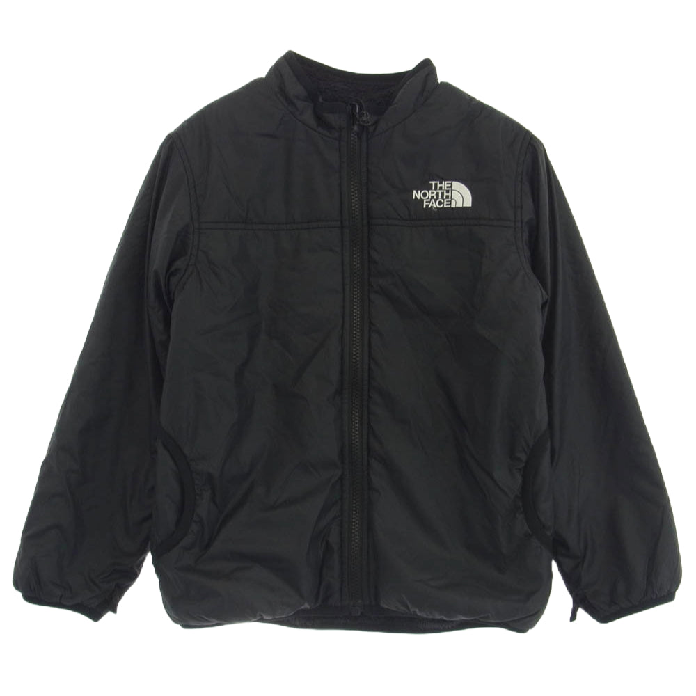 THE NORTH FACE ノースフェイス NYJ82032 Reversible Cozy Jacket KIDS リバーシブル コージー ジャケット キッズ 130 ブラック系 130【中古】