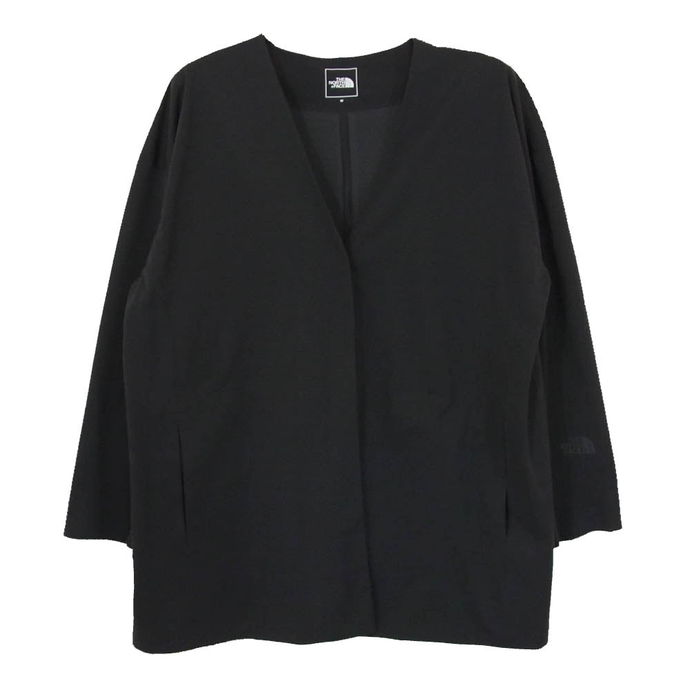 THE NORTH FACE ノースフェイス NTW12262 Tech Lounge Cardigan テックラウンジカーディガン ブラック系 M【中古】