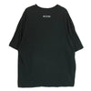 FEAR OF GOD フィアオブゴッド ESSENTIALS エッセンシャルズ FOG ラバーロゴ クルーネック 半袖 Tシャツ ブラック系 XXL【中古】