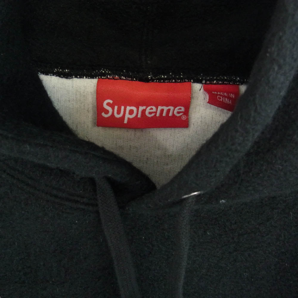 Supreme シュプリーム 23SS Insideout Box Logo Hooded Sweatshirt インサイドアウト ボックスロゴ フーデッド スウェットシャツ プルオーバー パーカー ブラック系 XXL【中古】