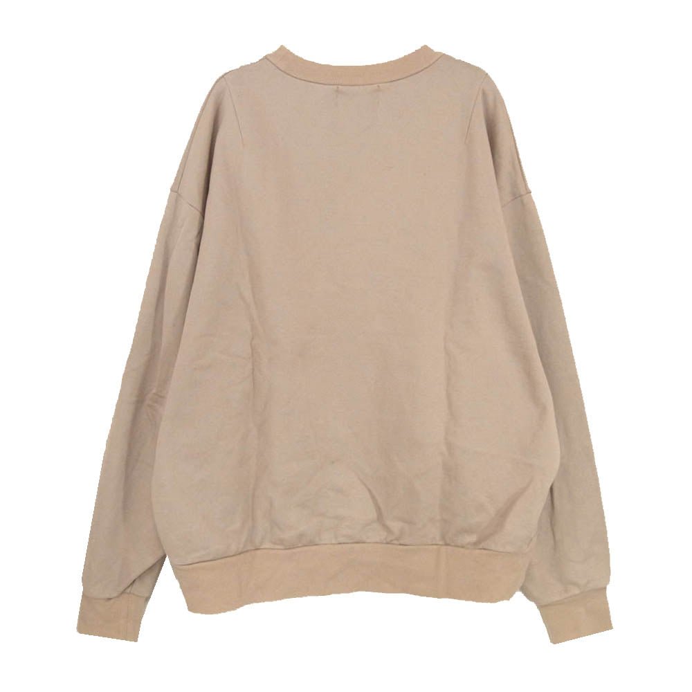 WEWILL ウィーウィル W-008-8007 リラックス クルーネック スウェット ブラウン系 3【中古】
