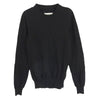 MAISON MARGIELA メゾンマルジェラ 14AW S30HA0747 S15011 14ライン エルボーパッチ クルーネック ニット ブラック系 S【中古】