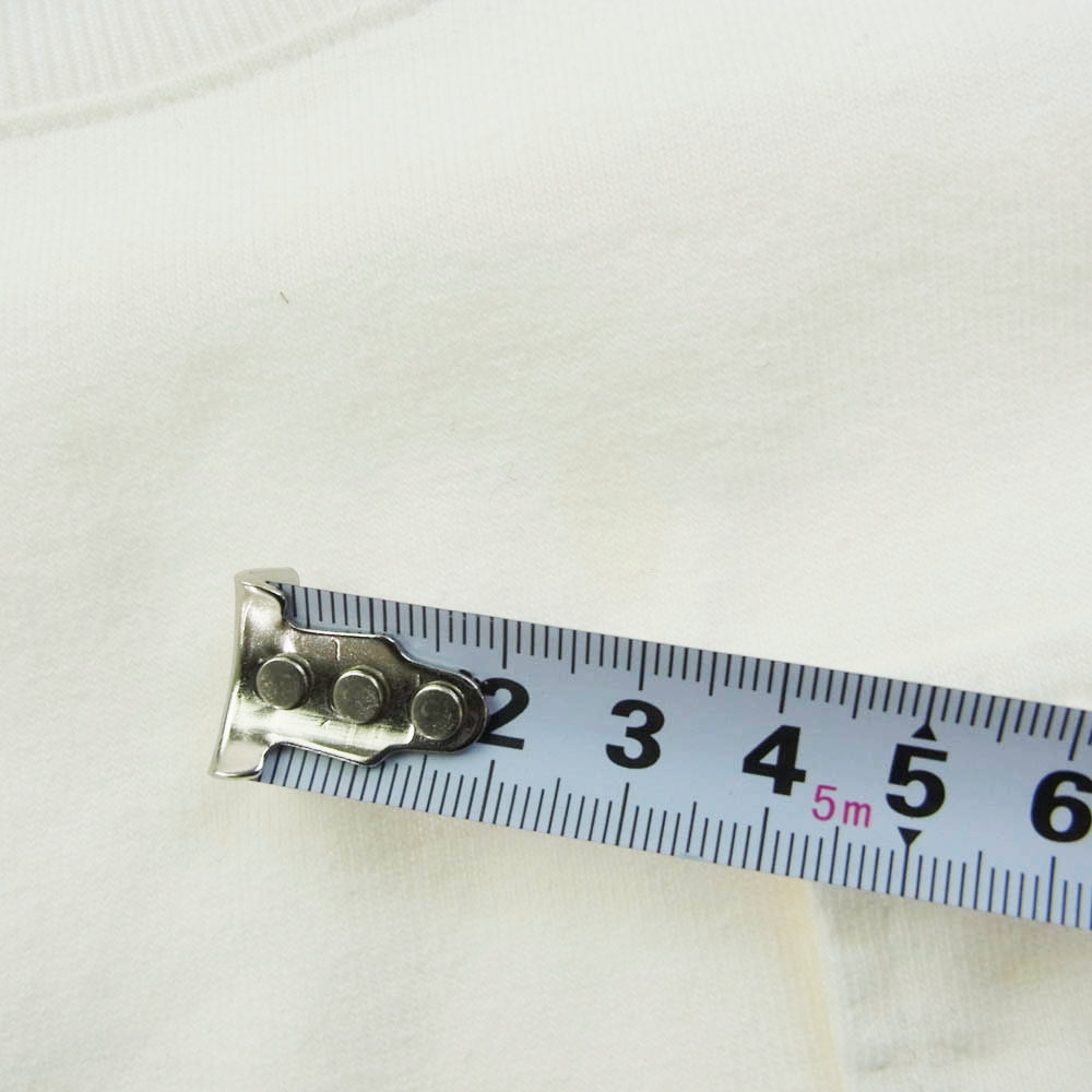 JIL SANDER ジルサンダー 20AW JSMR707013MR24870802 フラップ ポケット 長袖 Tシャツ ホワイト系 M【中古】