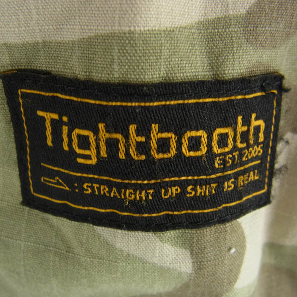TIGHTBOOTH タイトブース カモフラ リバーシブル JKT ジャケット M【中古】
