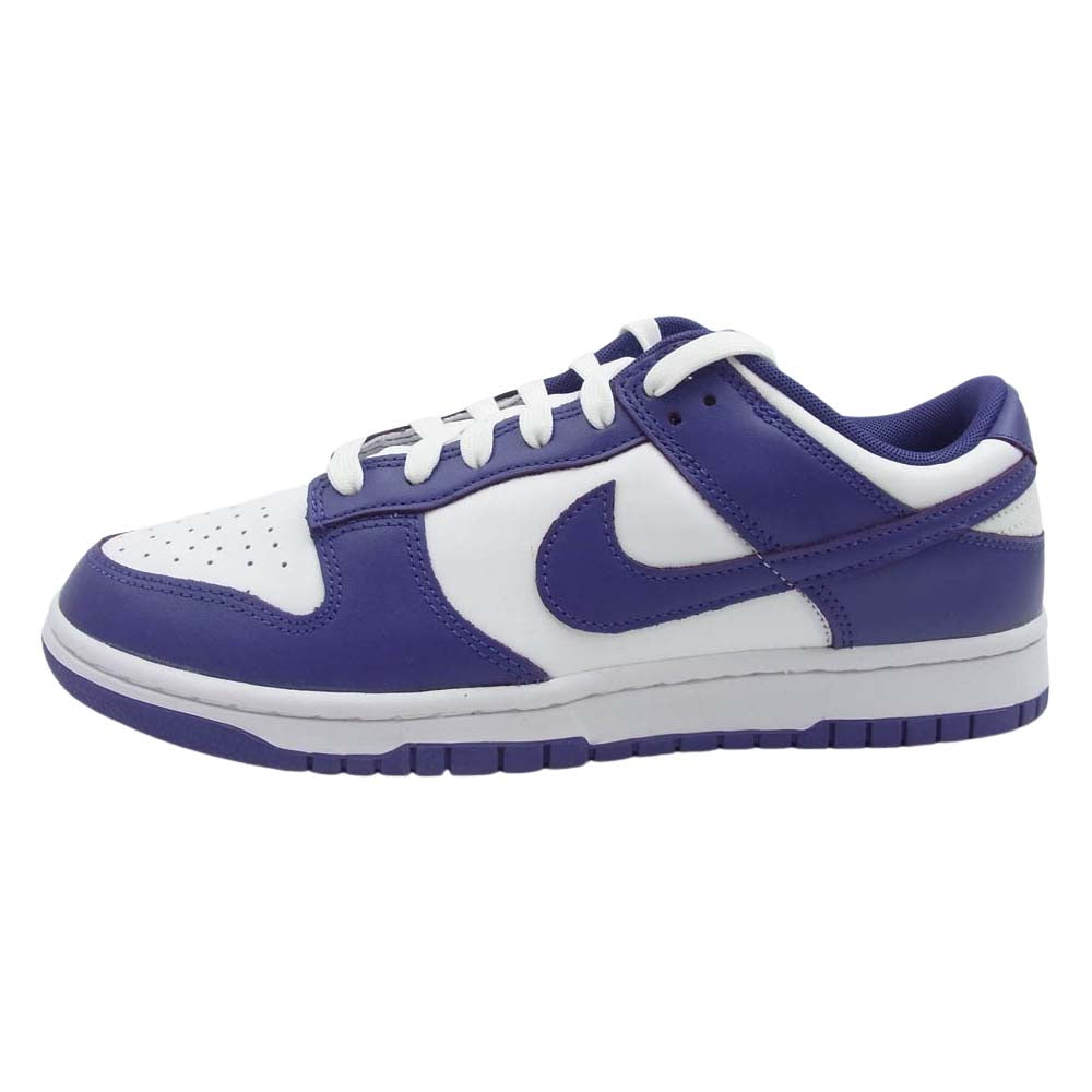 NIKE ナイキ DD1391-104 Dunk Low Retro ダンクロー レトロ Championship Court Purple チャンピオンシップ コートパープル ローカット スニーカー ホワイト系 パープル系 27cm【極上美品】【中古】