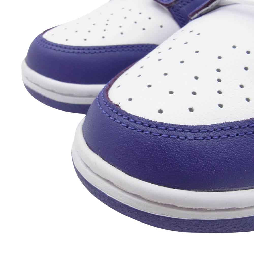 NIKE ナイキ DD1391-104 Dunk Low Retro ダンクロー レトロ Championship Court Purple チャンピオンシップ コートパープル ローカット スニーカー ホワイト系 パープル系 27cm【極上美品】【中古】