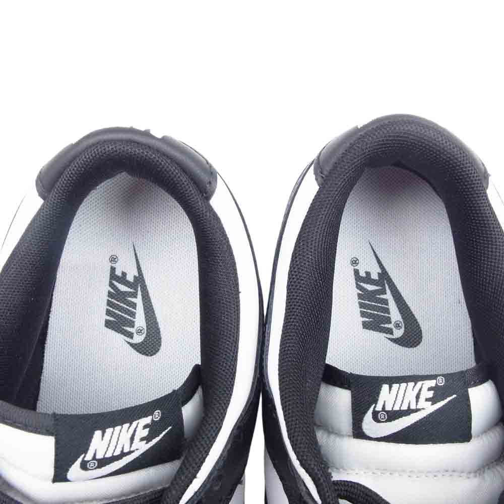 NIKE ナイキ DD1391-100 Dunk Low Retro ダンク ロー レトロ ホワイト ブラック パンダ ローカット スニーカー ブラック系 27cm【極上美品】【中古】
