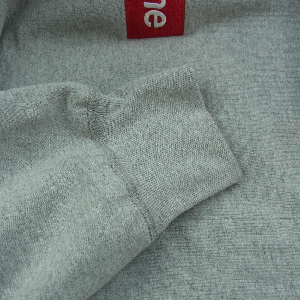 Supreme シュプリーム 20AW Cross Box Logo Hooded Sweatshirt クロスボックスロゴ パーカー グレー系 M【中古】