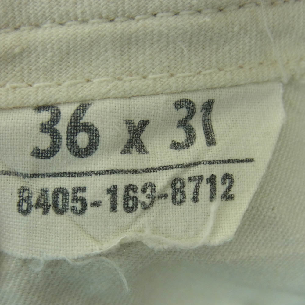 ミリタリー U.S.ARMY トラウザーズ チノ パンツ ベージュ系 36 × 31【中古】