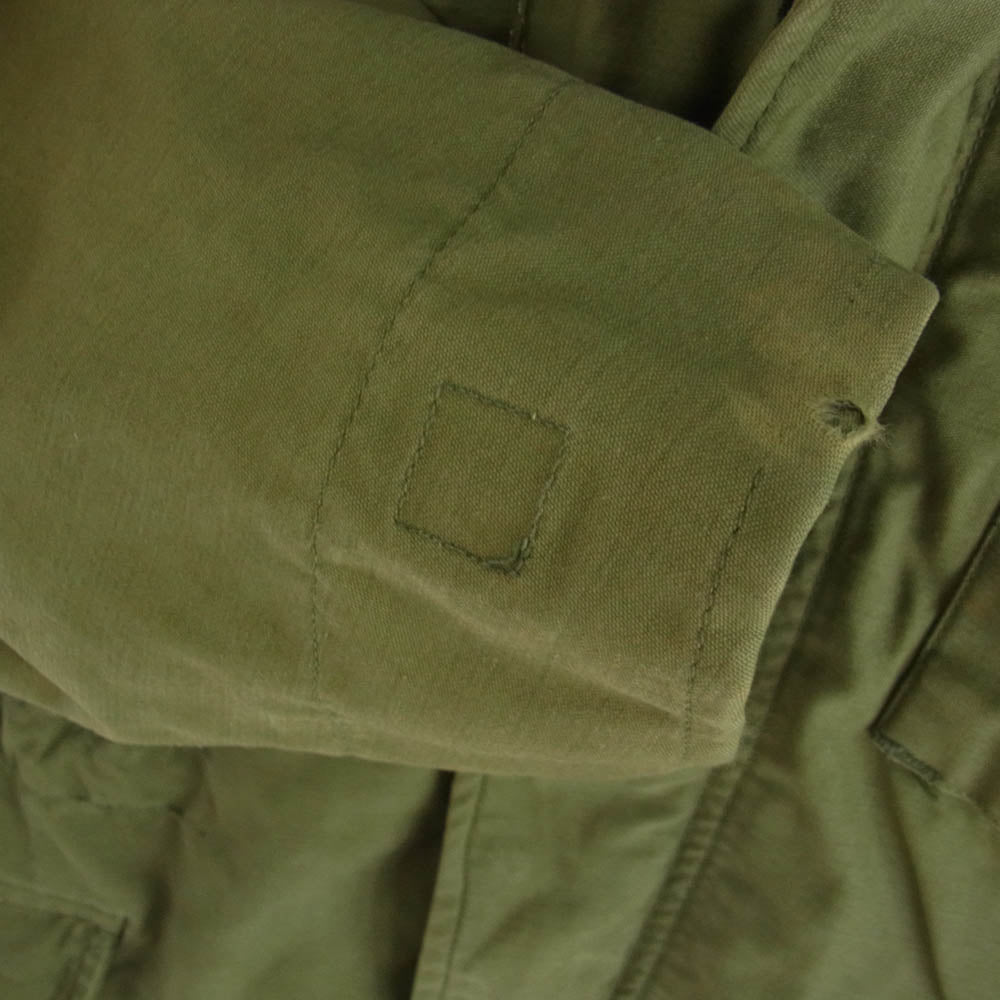 ミリタリー 70s U.S.ARMY M-65 フィールド ジャケット ミリタリー ジャケット カーキ系 S【中古】