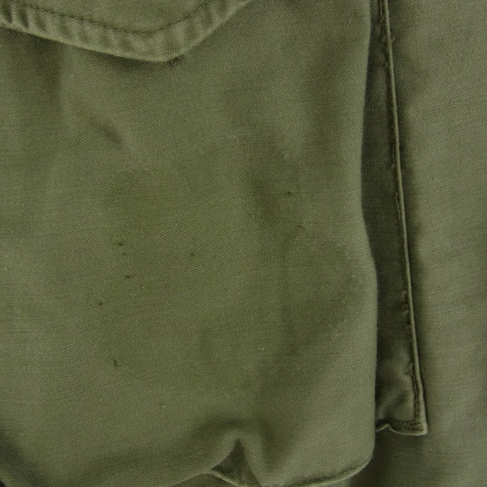 ミリタリー U.S.ARMY M-65 フィールド ジャケット ミリタリー ジャケット タグ欠損 裏地グレー カーキ系【中古】