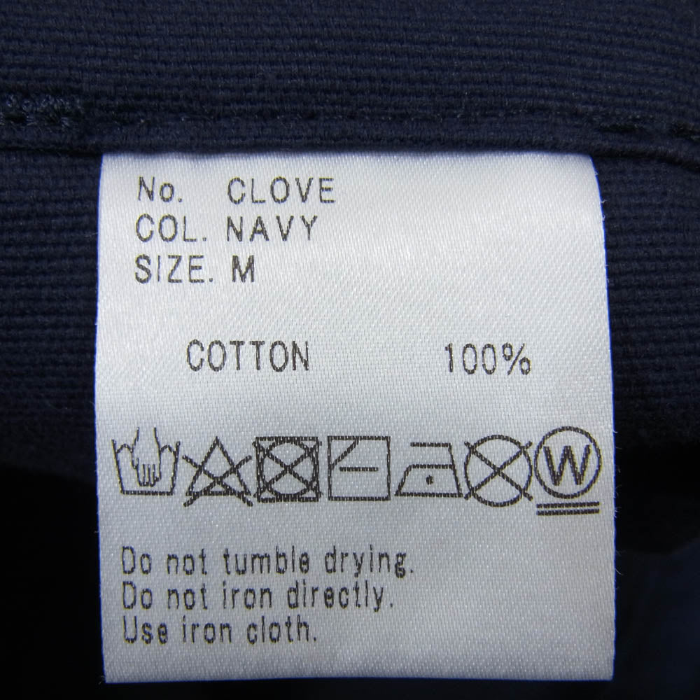 イチニーゼロゴ 24SS CLOVE クローブ スラックス パンツ ネイビー系 M【中古】
