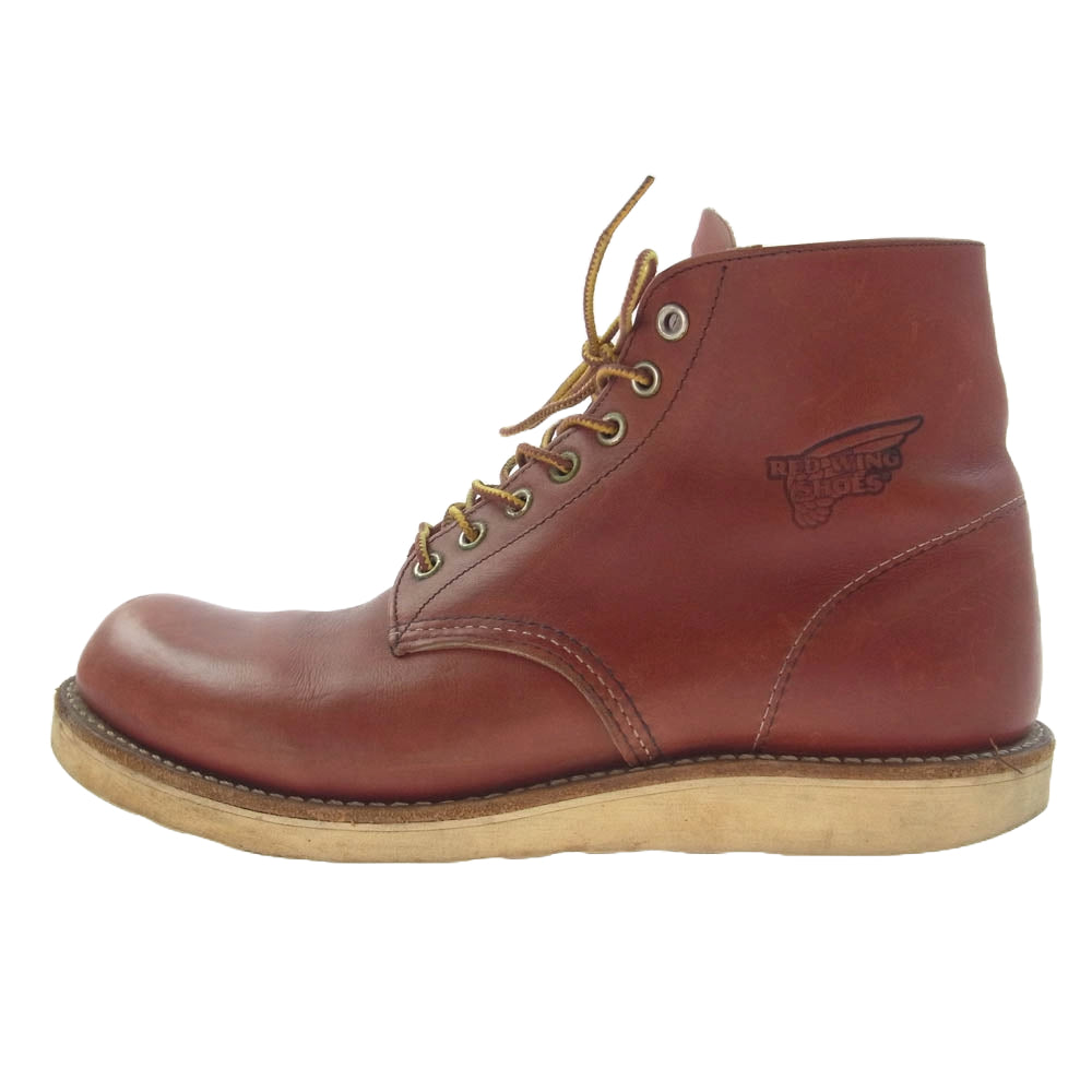 RED WING レッドウィング 8166 Classic Round クラシック ラウンド ワーク ブーツ 10年製 ブラウン系 26.5cm【中古】