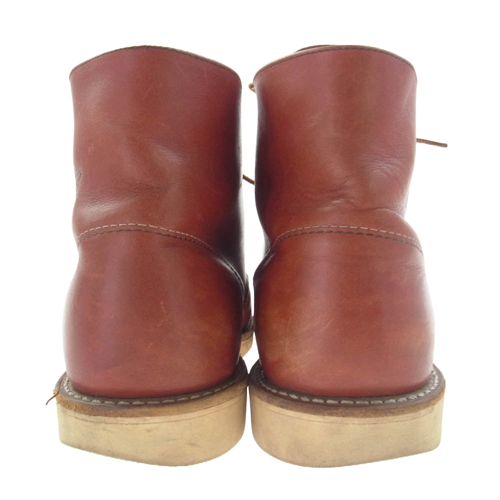 RED WING レッドウィング 8166 Classic Round クラシック ラウンド ワーク ブーツ 10年製 ブラウン系 26.5cm【中古】