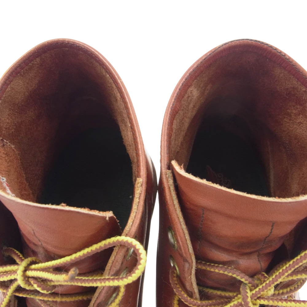 RED WING レッドウィング 8166 Classic Round クラシック ラウンド ワーク ブーツ 10年製 ブラウン系 26.5cm【中古】