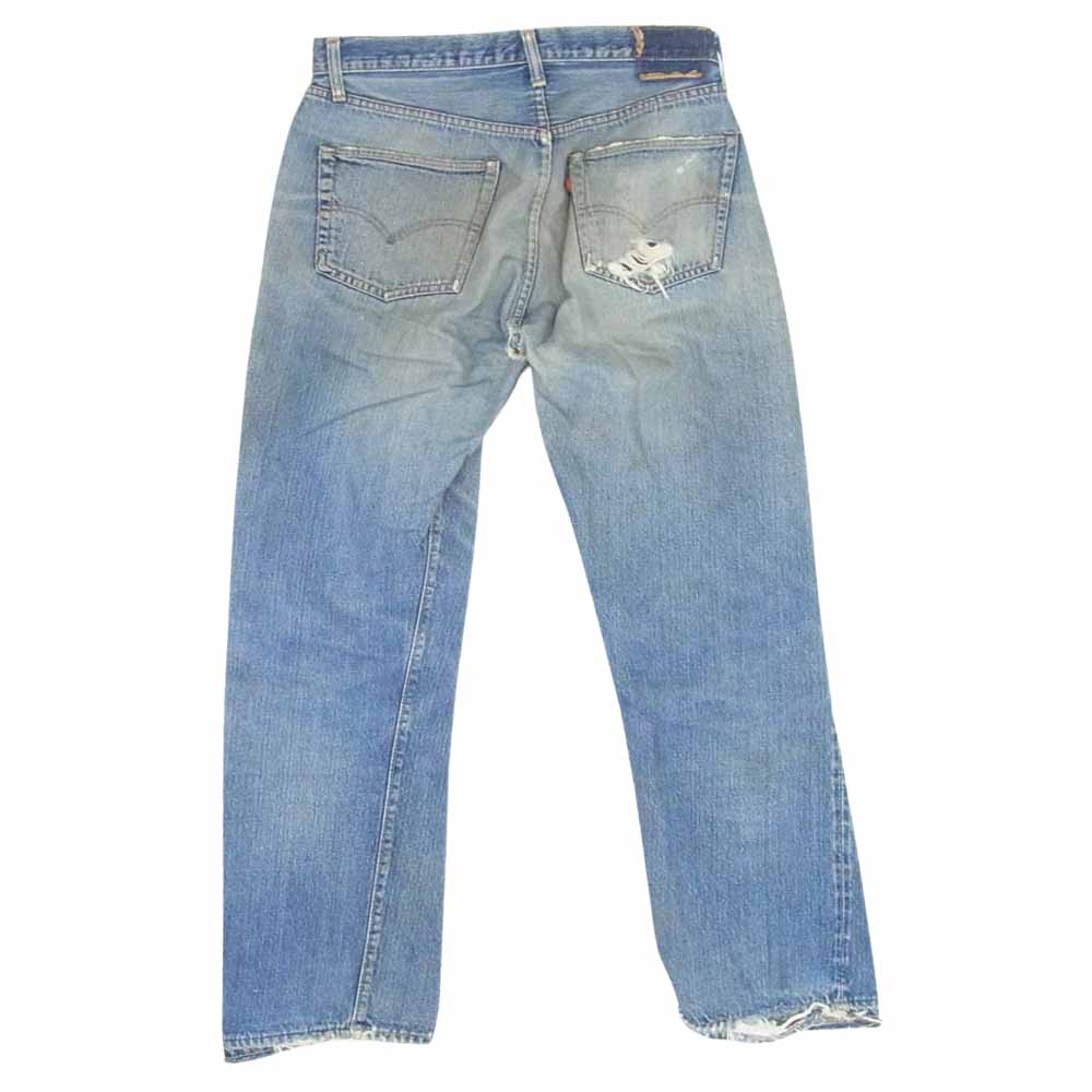 Levi's リーバイス 501 60s 66前期 BIG E ビッグイー  ボタン裏刻印6 デニム パンツ インディゴブルー系 サイズ表記無【中古】