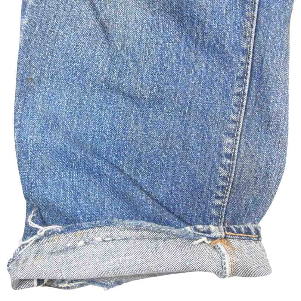 Levi's リーバイス 501 60s 66前期 BIG E ビッグイー  ボタン裏刻印6 デニム パンツ インディゴブルー系 サイズ表記無【中古】