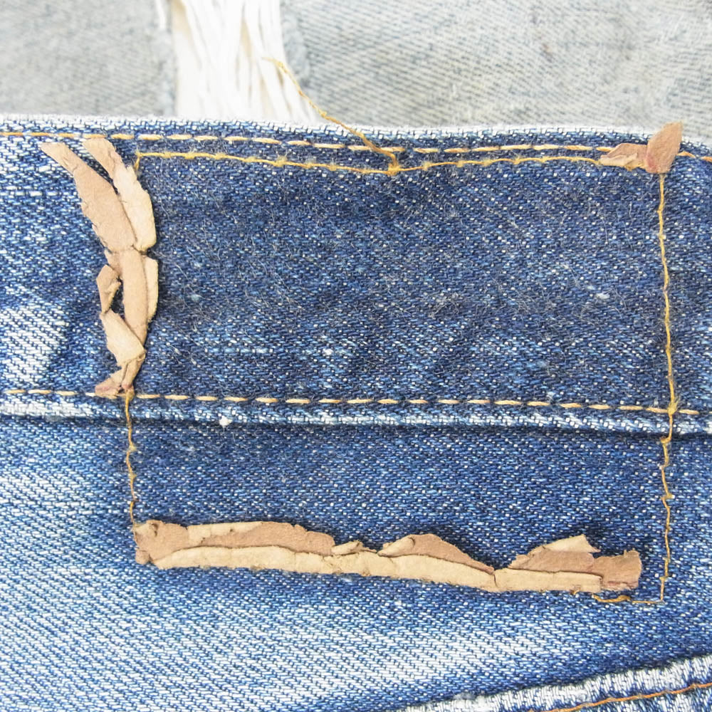 Levi's リーバイス 501 60s 66前期 BIG E ビッグイー  ボタン裏刻印6 デニム パンツ インディゴブルー系 サイズ表記無【中古】