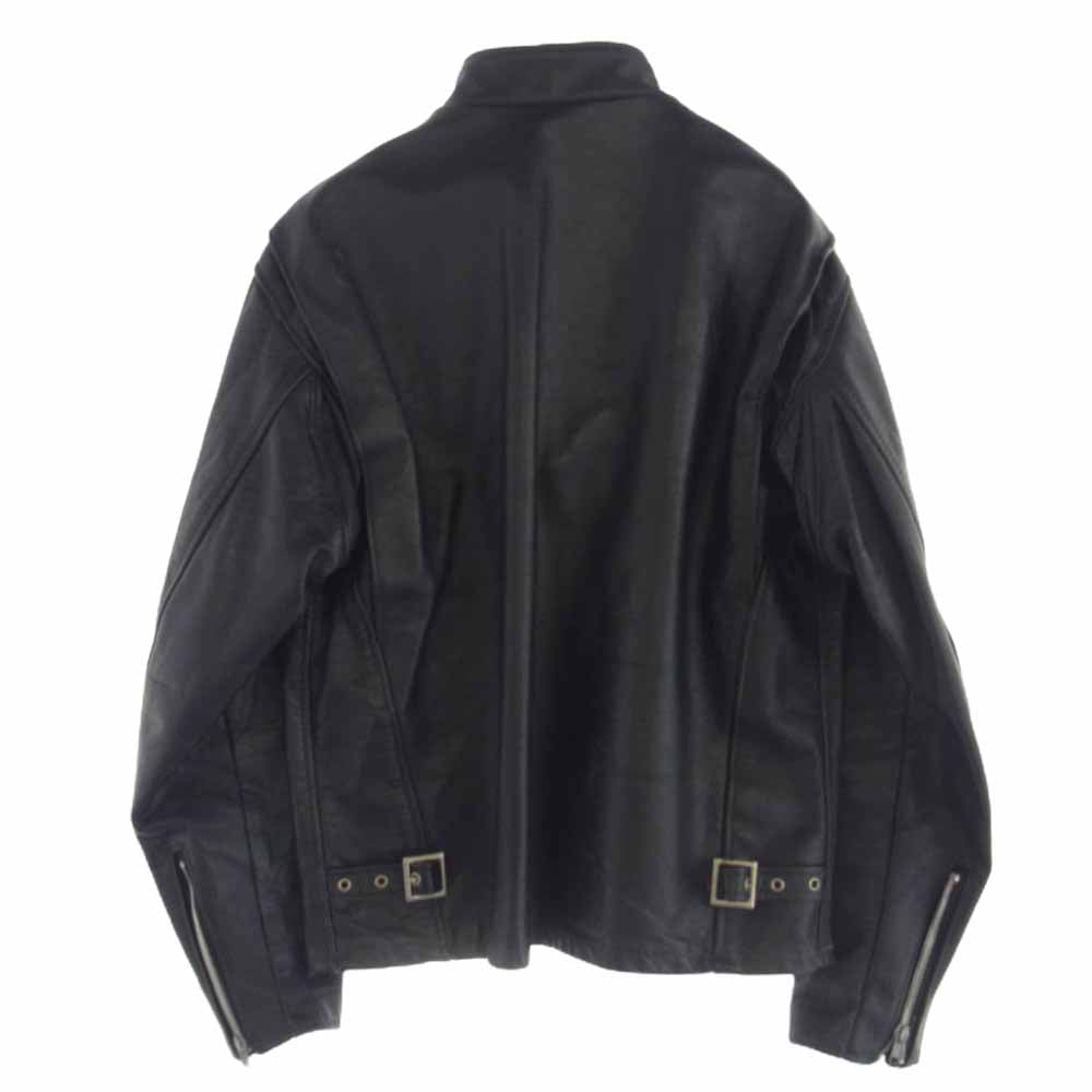schott ショット 641 レザー シングル ライダース ジャケット ブラック系【中古】