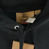 Supreme シュプリーム BURBERRY 22SS Box Logo Hooded Sweatshirt バーバリー ボックスロゴ フーデッド スウェット パーカー ブラック系 M【極上美品】【中古】