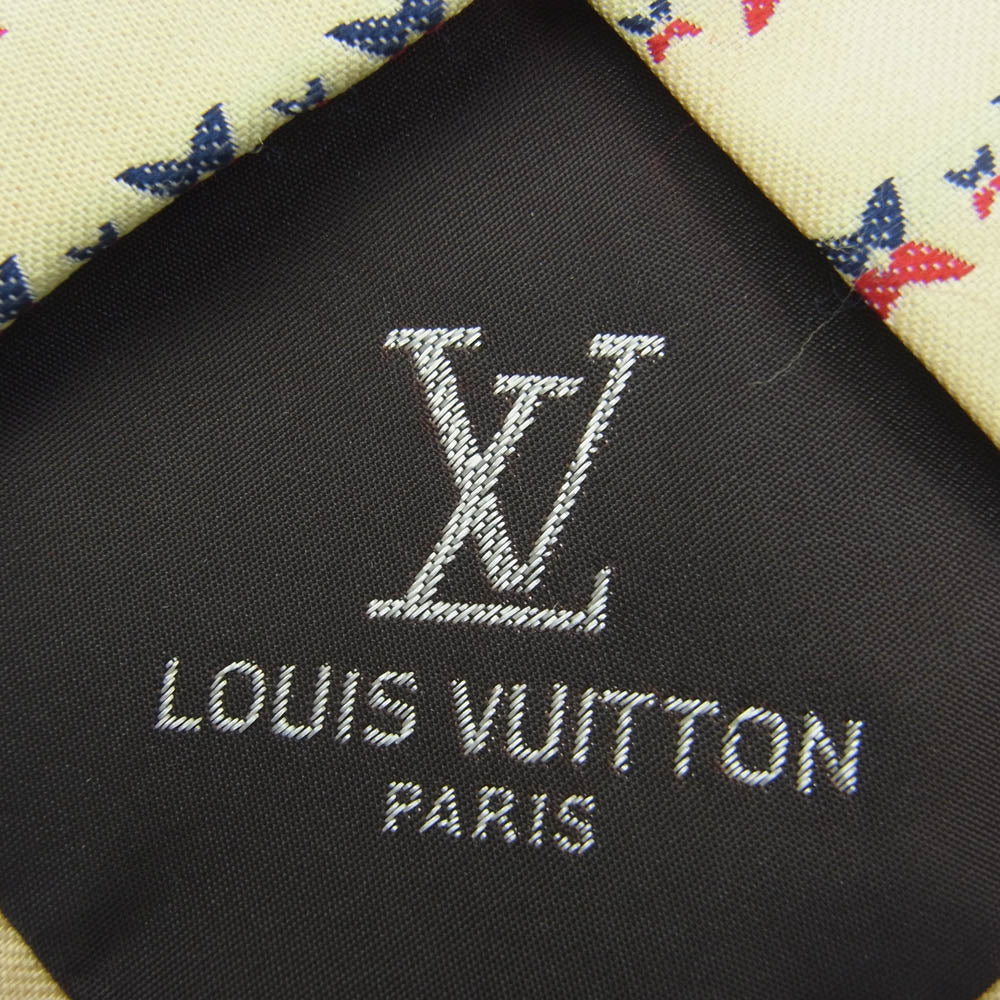 LOUIS VUITTON ルイ・ヴィトン 総柄 レジメンタル ネクタイ マルチカラー系【中古】
